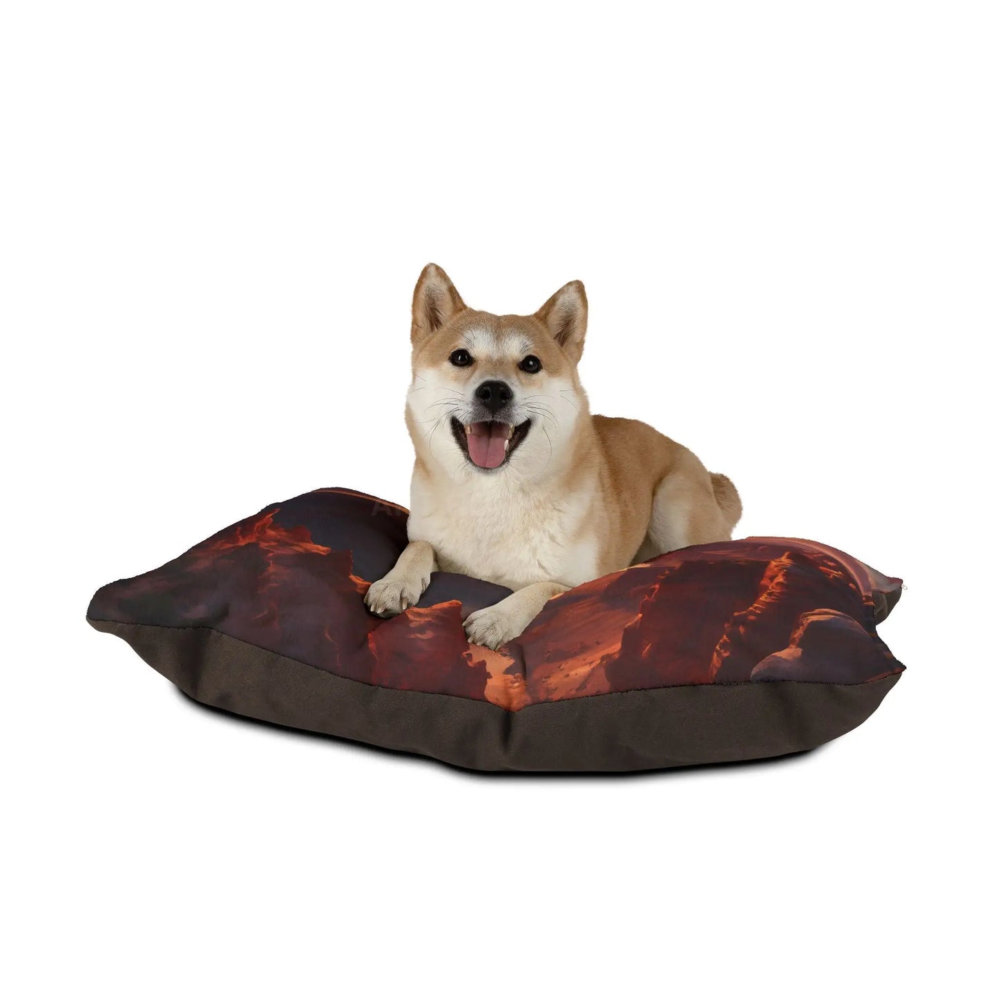 Grand Canyon Sunset Pet Bed — Scenic Canyon Landscape Dog & Cat Pillow - Pets