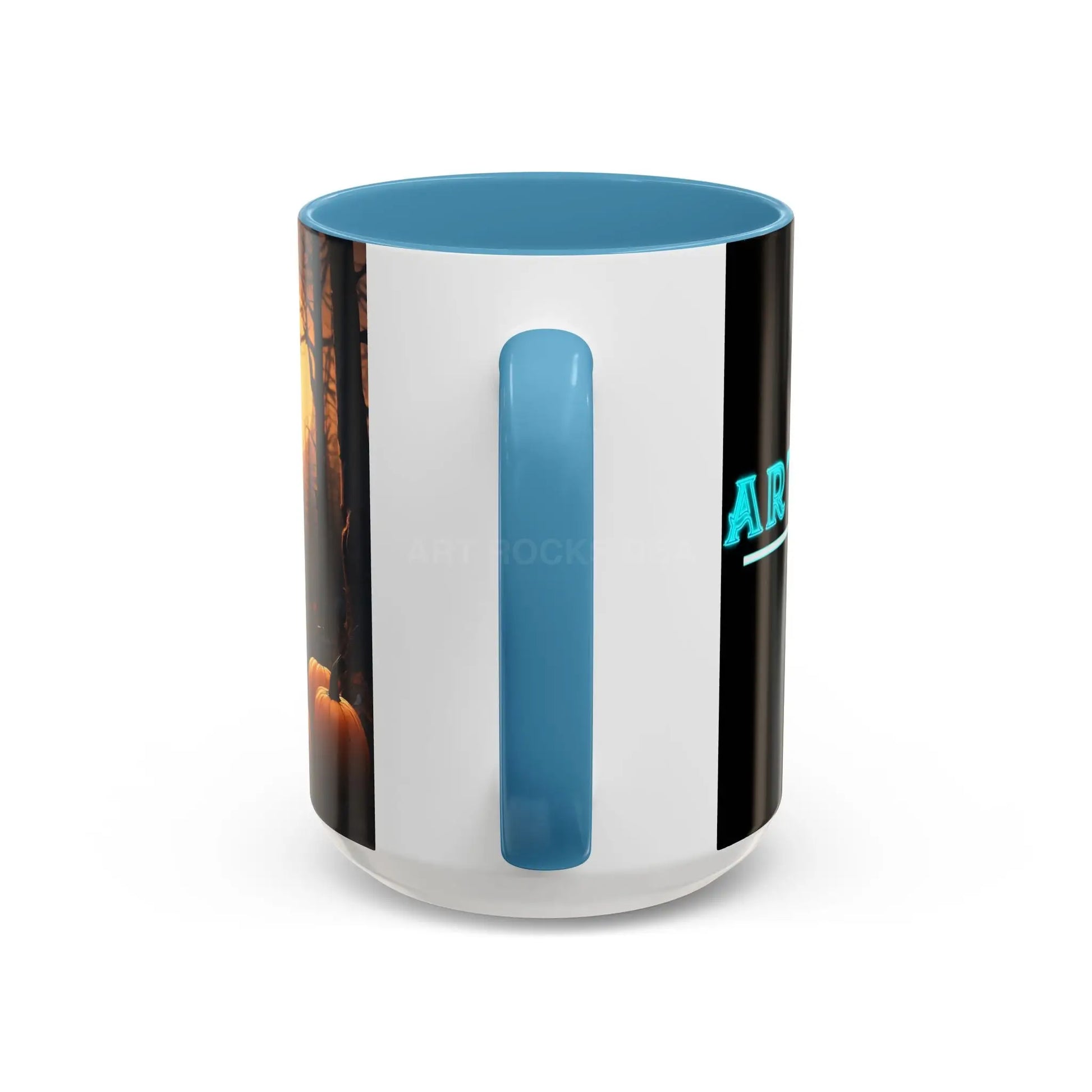 Halloween Owl Coffee Mug — Spooky Pumpkin Forest Accent Mug (11/15oz) - Mug