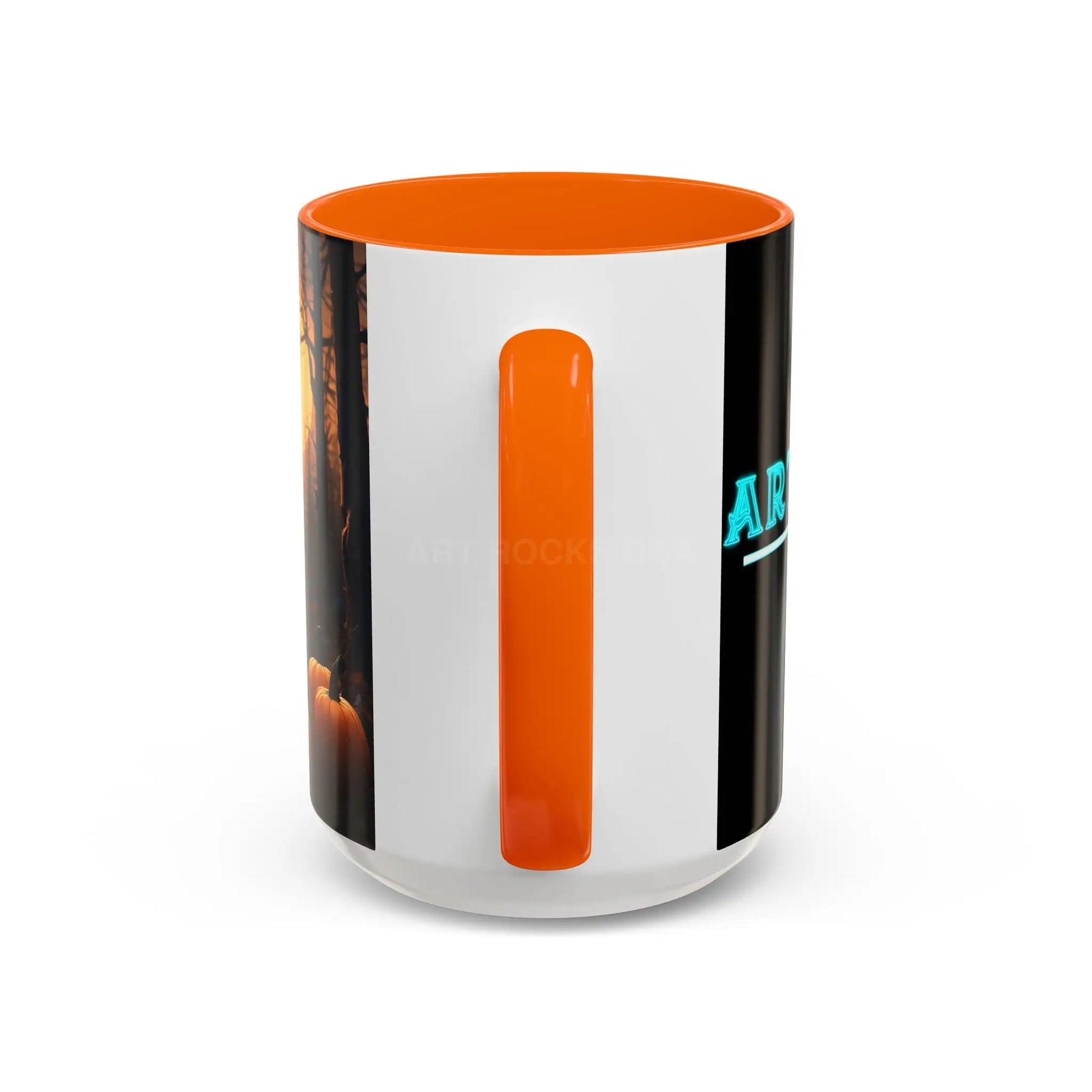 Halloween Owl Coffee Mug — Spooky Pumpkin Forest Accent Mug (11/15oz) - Mug