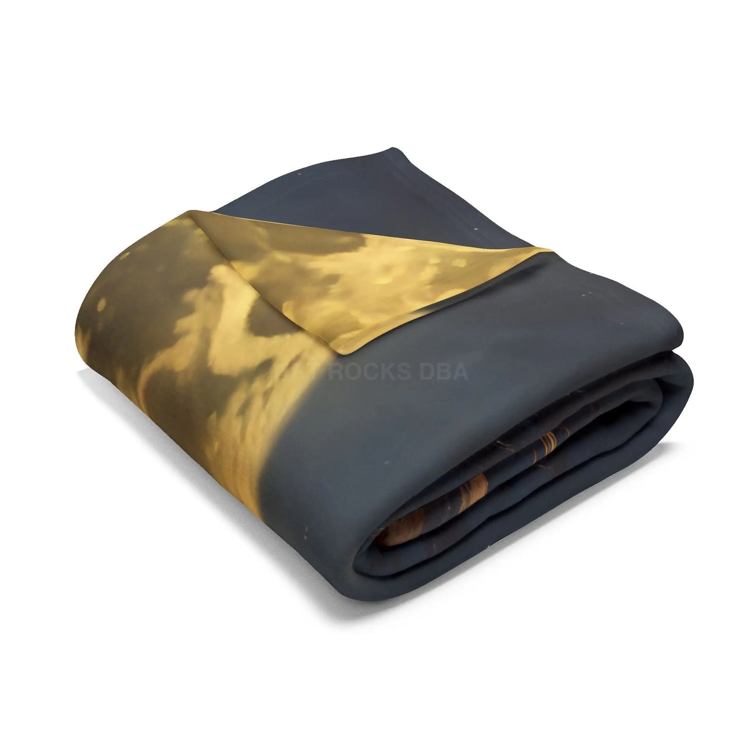 Howling Wolf Fleece Blanket Cozy Home Decor Gift for Nature Lovers Moonlit Bedroom Accent Camping Essential - Home Decor