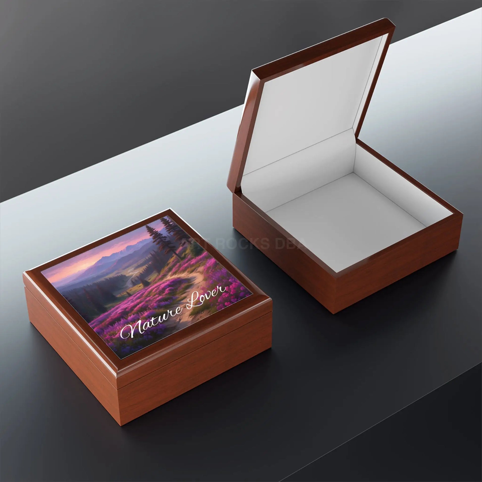 Jewelry Box — ’Nature Lover’ Scenic Keepsake Jewelry Box - Home Decor