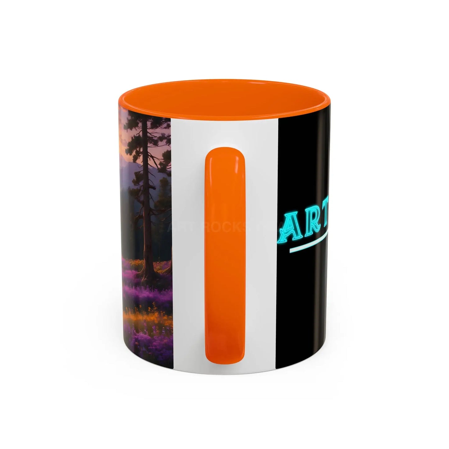 Lavender Sunset Mountain Meadow Accent Coffee Mug (11/15oz) - Mug
