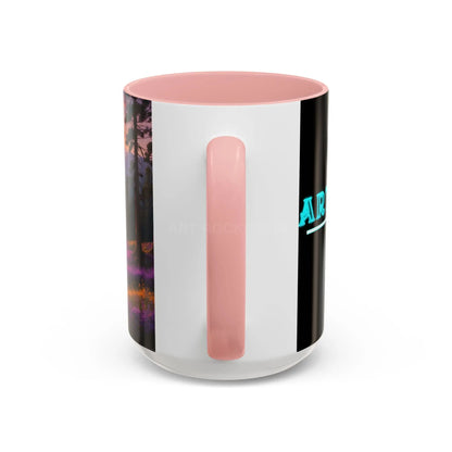 Lavender Sunset Mountain Meadow Accent Coffee Mug (11/15oz) - Mug