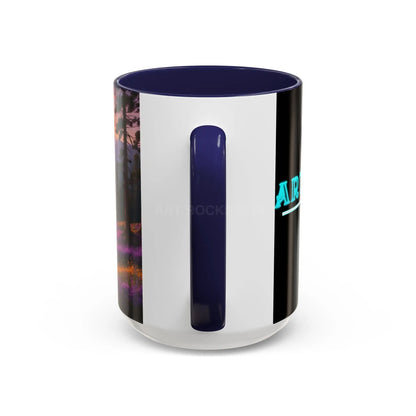 Lavender Sunset Mountain Meadow Accent Coffee Mug (11/15oz) - Mug