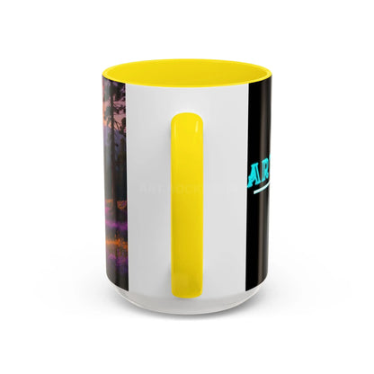 Lavender Sunset Mountain Meadow Accent Coffee Mug (11/15oz) - Mug