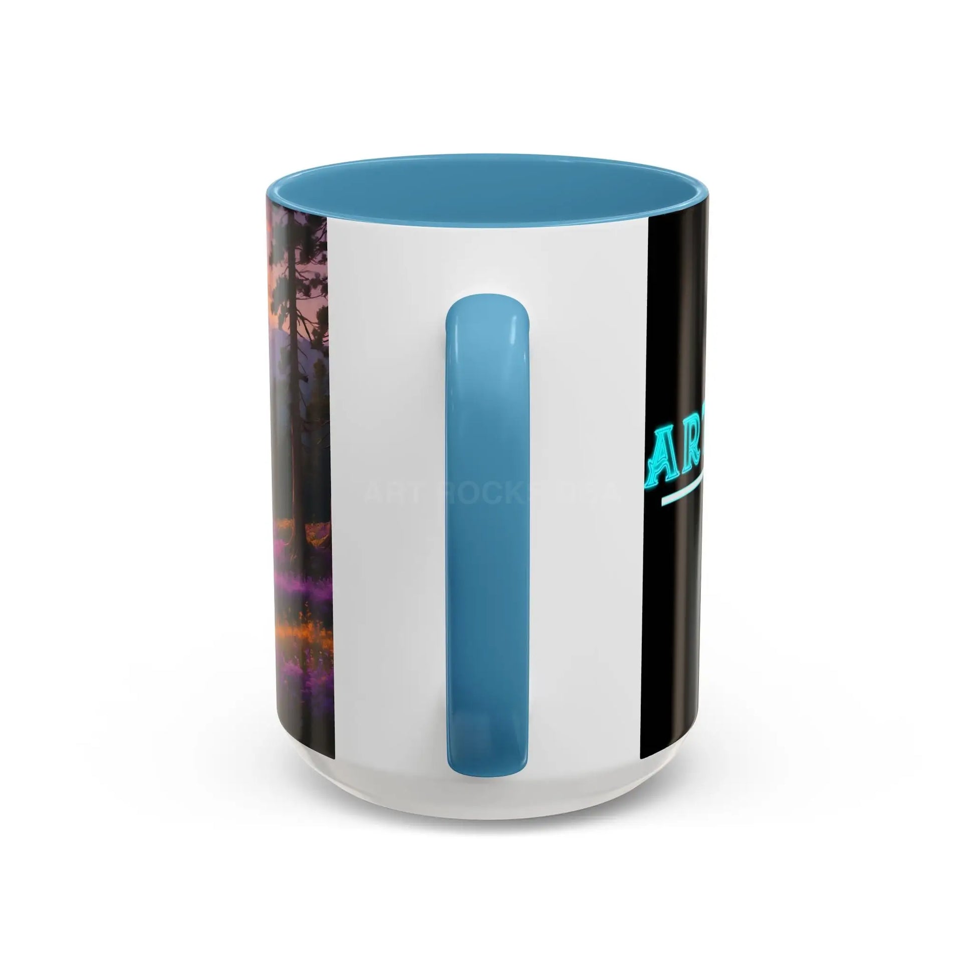 Lavender Sunset Mountain Meadow Accent Coffee Mug (11/15oz) - Mug