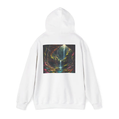 Magical Cave Unisex Hooded Sweatshirt Artistic Gift Cozy Hoodie Unisex Pullover Graphic Sweatshirt Festival Wear