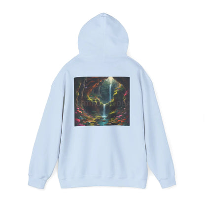 Magical Cave Unisex Hooded Sweatshirt Artistic Gift Cozy Hoodie Unisex Pullover Graphic Sweatshirt Festival Wear