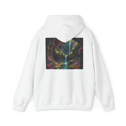 Magical Cave Unisex Hooded Sweatshirt Artistic Gift Cozy Hoodie Unisex Pullover Graphic Sweatshirt Festival Wear