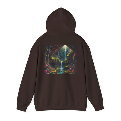 Magical Cave Unisex Hooded Sweatshirt Artistic Gift Cozy Hoodie Unisex Pullover Graphic Sweatshirt Festival Wear