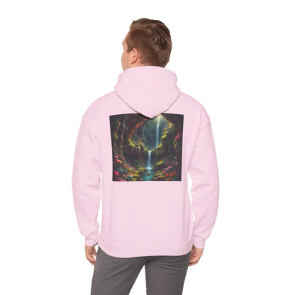 Magical Cave Unisex Hooded Sweatshirt Artistic Gift Cozy Hoodie Unisex Pullover Graphic Sweatshirt Festival Wear