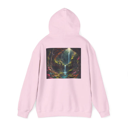 Magical Cave Unisex Hooded Sweatshirt Artistic Gift Cozy Hoodie Unisex Pullover Graphic Sweatshirt Festival Wear