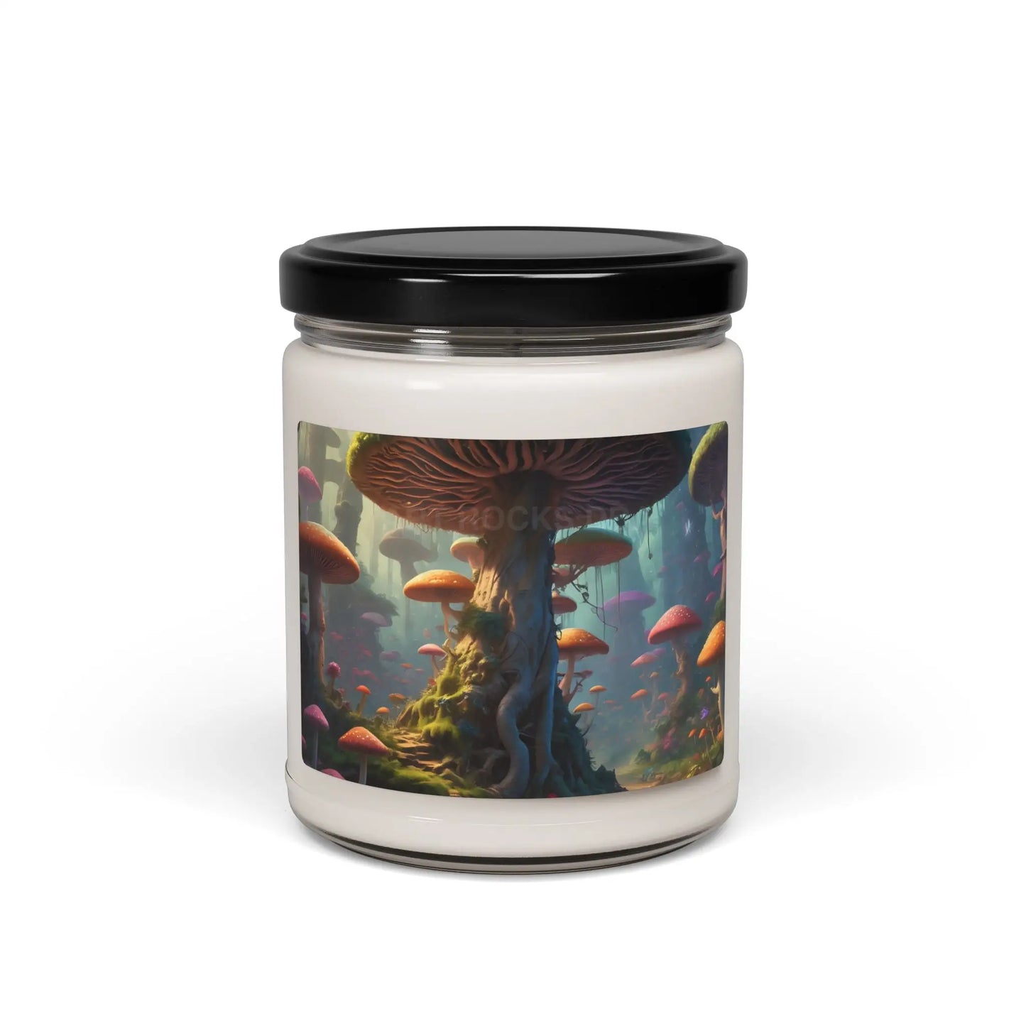 Magical Mushroom Forest Scented Soy Candle Aromatherapy Gift Home Decor Eco-Friendly Candle Relaxation Gift - Coconut