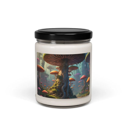 Magical Mushroom Forest Scented Soy Candle Aromatherapy Gift Home Decor Eco-Friendly Candle Relaxation Gift - Unscented