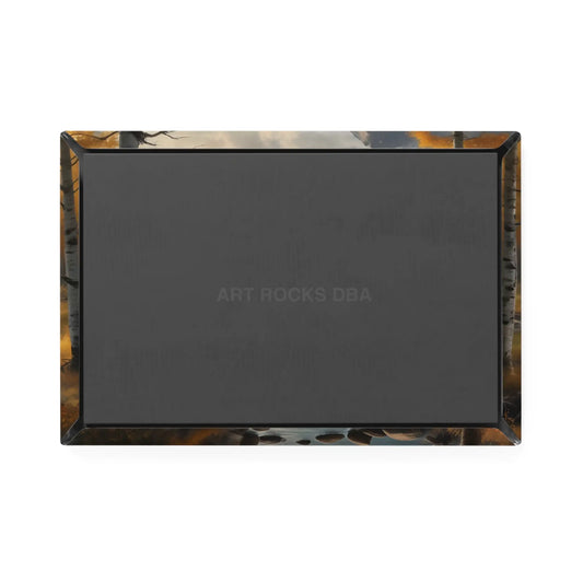 Magnet Fall River Mountains Rectangle Design - 1 pc / 2’’ x 3’’ / Rectangle - Home Decor