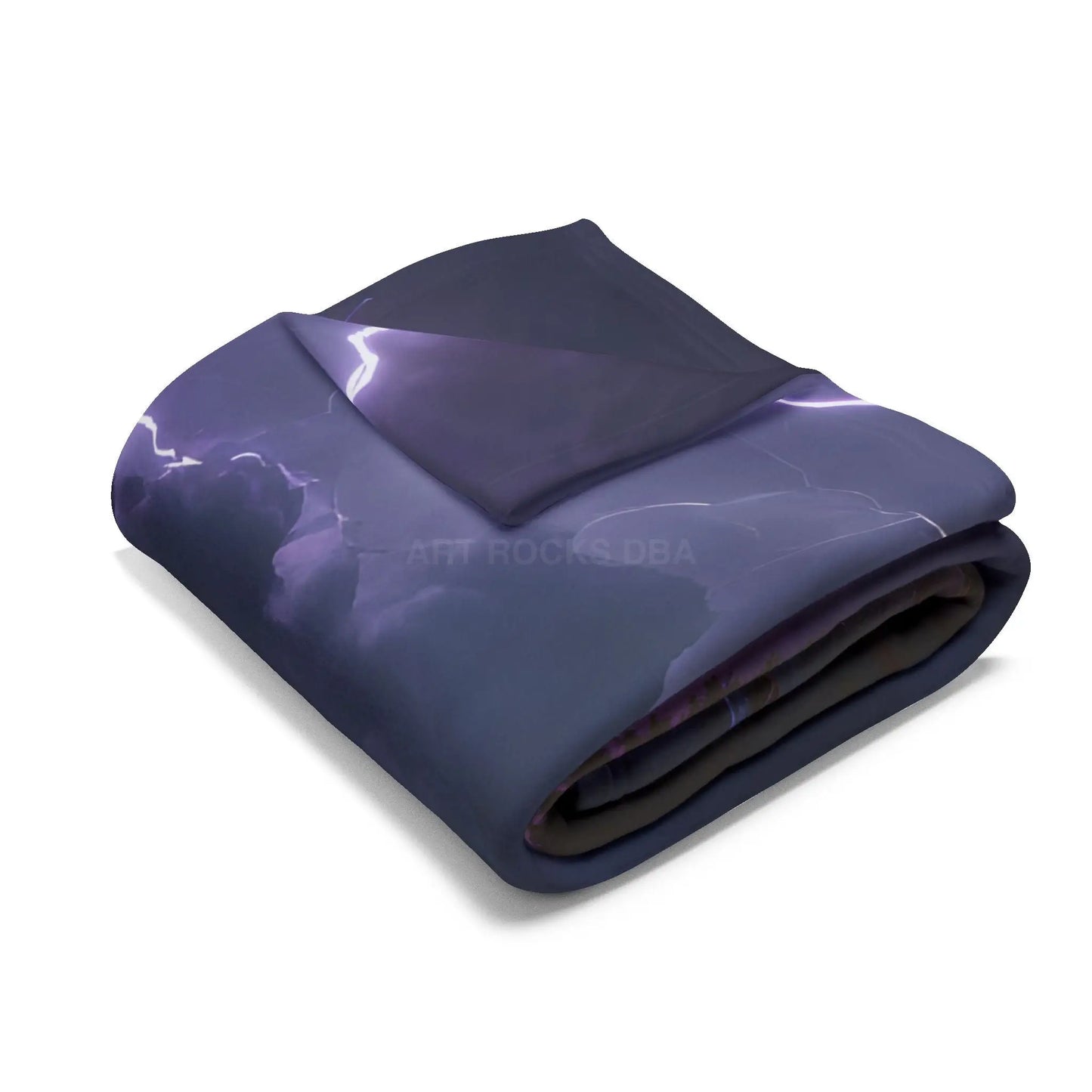 Majestic Thunderstorm Fleece Blanket | Cozy Soft Throw for Nature Lovers | Perfect for Home Décor Gift Camping Cozy