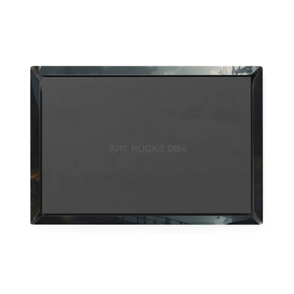 Misty Bridge Magnet Foggy Landscape Rectangle Home Decor Kitchen Gift Nature Lover Wall Art Fridge Magnet - 1 pc / 2’’