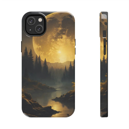 Moonlit Forest Tough Phone Cases Durable Phone Cover Nature Phone Case Unique Phone Accessories Gift for Outdoor