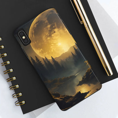 Moonlit Forest Tough Phone Cases Durable Phone Cover Nature Phone Case Unique Phone Accessories Gift for Outdoor
