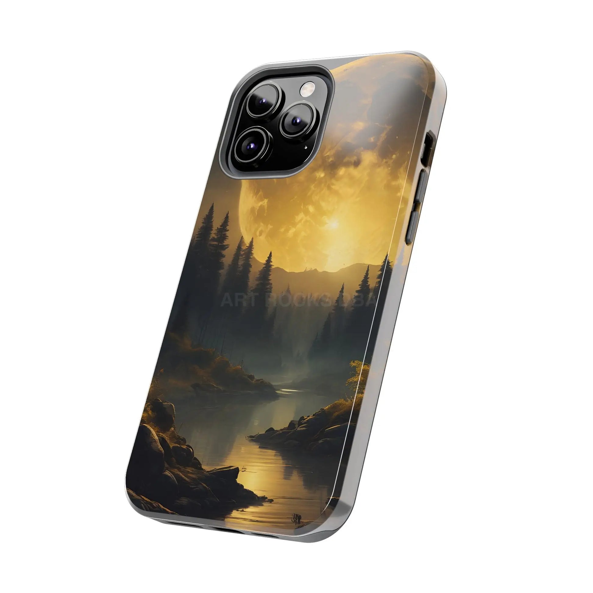 Moonlit Forest Tough Phone Cases Durable Phone Cover Nature Phone Case Unique Phone Accessories Gift for Outdoor