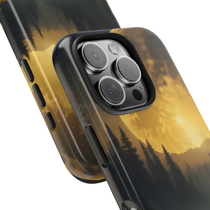 Moonlit Forest Tough Phone Cases Durable Phone Cover Nature Phone Case Unique Phone Accessories Gift for Outdoor