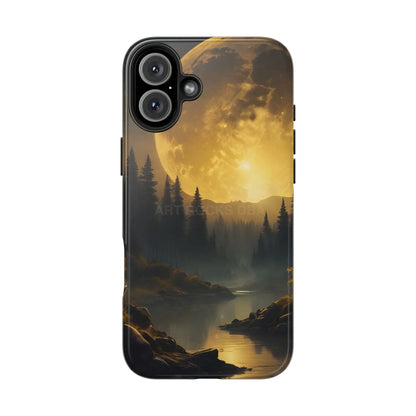 Moonlit Forest Tough Phone Cases Durable Phone Cover Nature Phone Case Unique Phone Accessories Gift for Outdoor