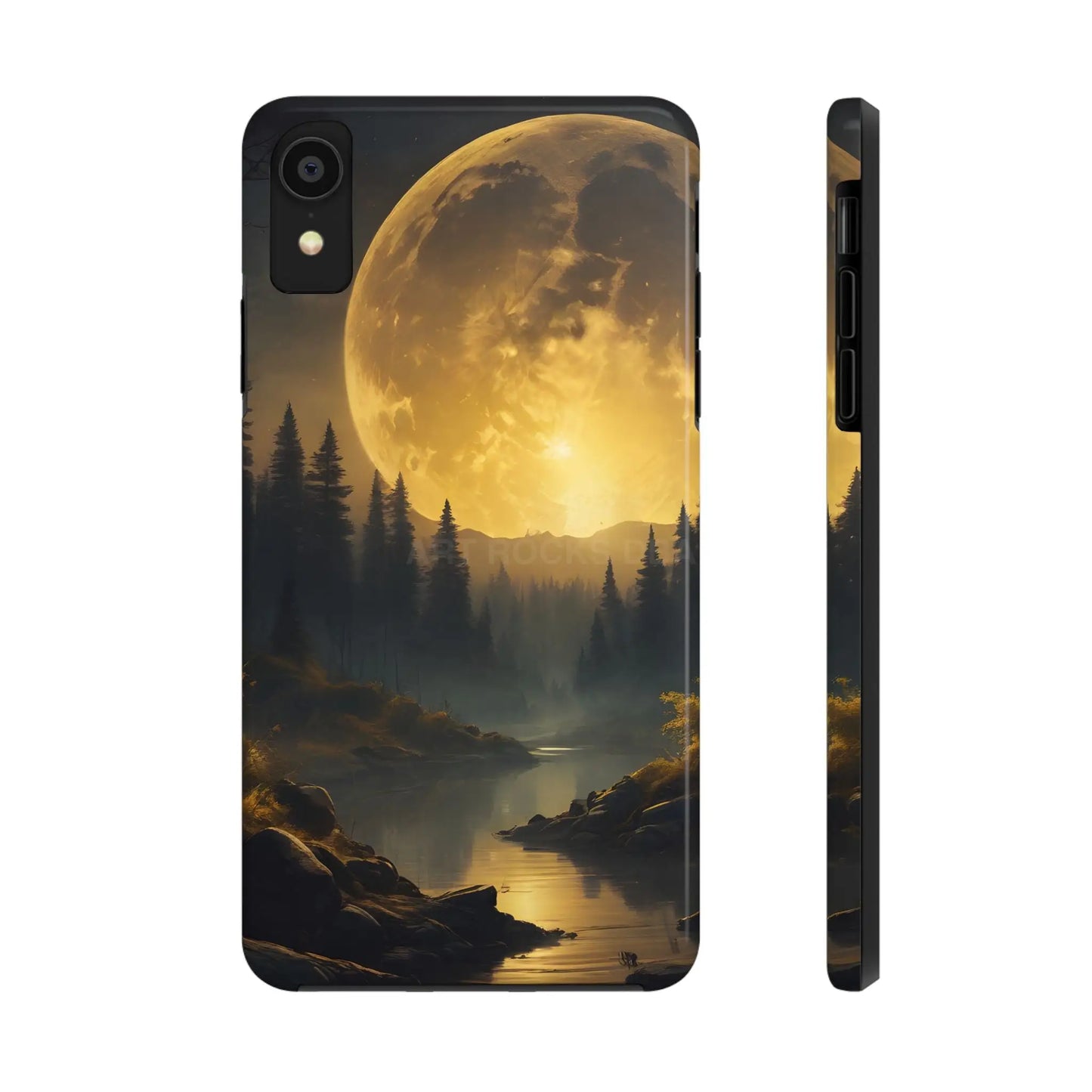 Moonlit Forest Tough Phone Cases Durable Phone Cover Nature Phone Case Unique Phone Accessories Gift for Outdoor