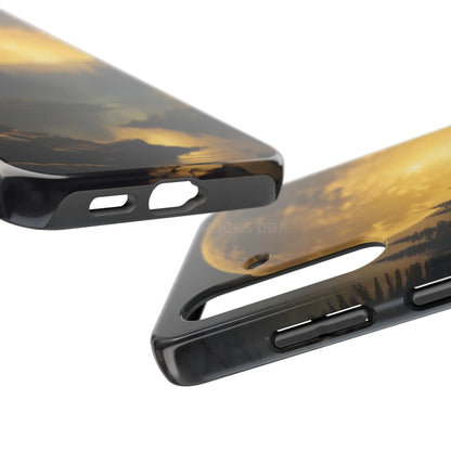 Moonlit Forest Tough Phone Cases Durable Phone Cover Nature Phone Case Unique Phone Accessories Gift for Outdoor