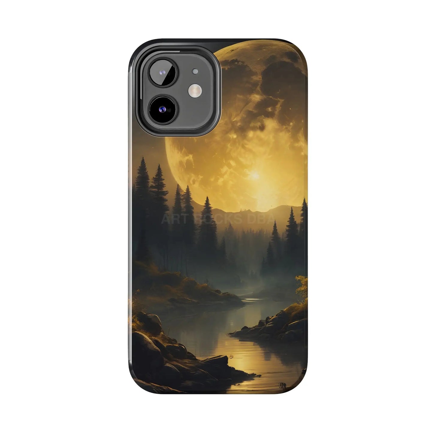 Moonlit Forest Tough Phone Cases Durable Phone Cover Nature Phone Case Unique Phone Accessories Gift for Outdoor