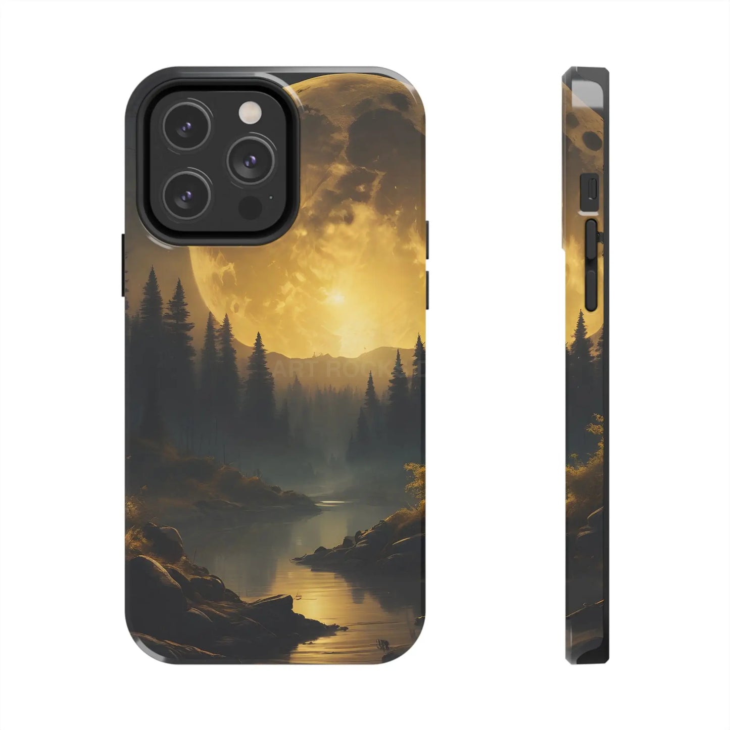 Moonlit Forest Tough Phone Cases Durable Phone Cover Nature Phone Case Unique Phone Accessories Gift for Outdoor