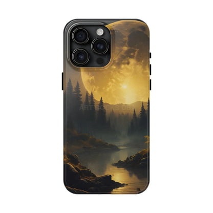 Moonlit Forest Tough Phone Cases Durable Phone Cover Nature Phone Case Unique Phone Accessories Gift for Outdoor