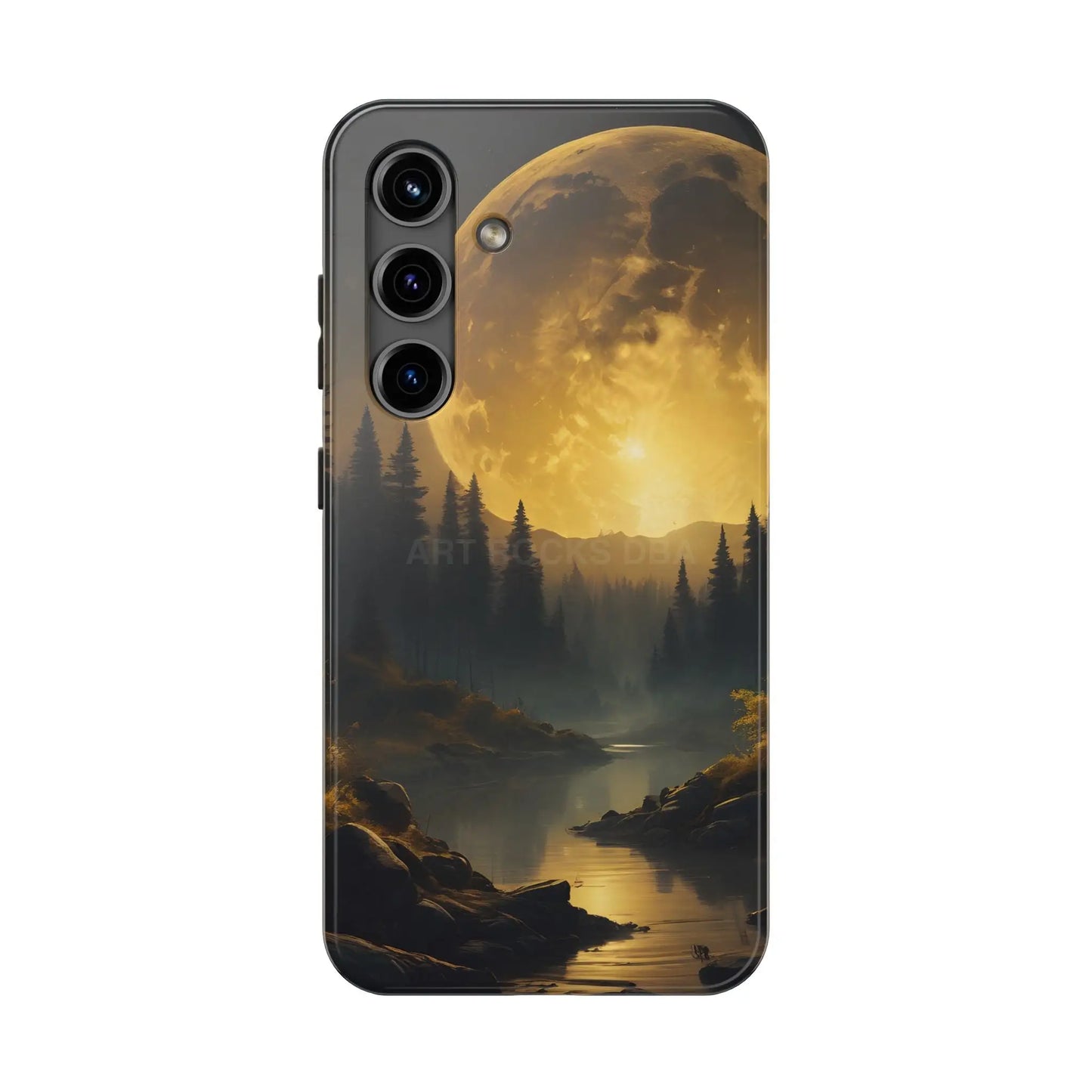 Moonlit Forest Tough Phone Cases Durable Phone Cover Nature Phone Case Unique Phone Accessories Gift for Outdoor