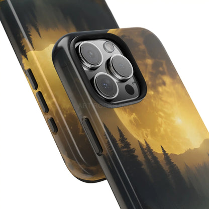 Moonlit Forest Tough Phone Cases Durable Phone Cover Nature Phone Case Unique Phone Accessories Gift for Outdoor