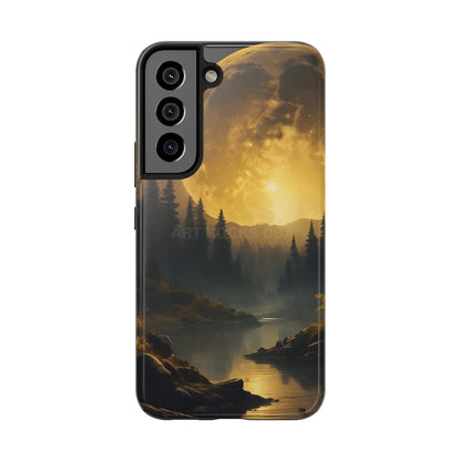 Moonlit Forest Tough Phone Cases Durable Phone Cover Nature Phone Case Unique Phone Accessories Gift for Outdoor