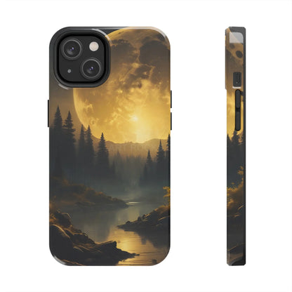Moonlit Forest Tough Phone Cases Durable Phone Cover Nature Phone Case Unique Phone Accessories Gift for Outdoor