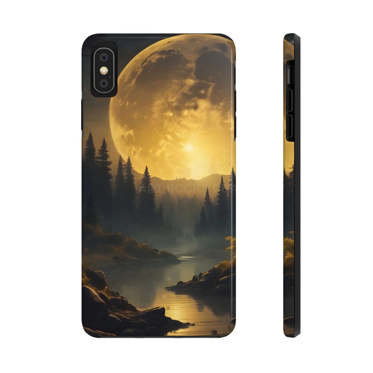 Moonlit Forest Tough Phone Cases Durable Phone Cover Nature Phone Case Unique Phone Accessories Gift for Outdoor
