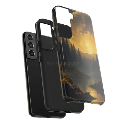 Moonlit Forest Tough Phone Cases Durable Phone Cover Nature Phone Case Unique Phone Accessories Gift for Outdoor