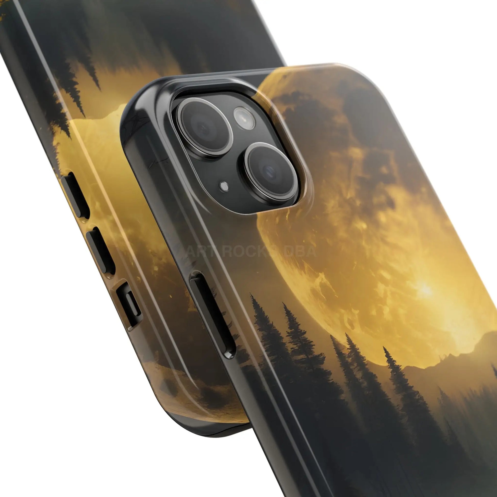 Moonlit Forest Tough Phone Cases Durable Phone Cover Nature Phone Case Unique Phone Accessories Gift for Outdoor