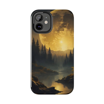 Moonlit Forest Tough Phone Cases Durable Phone Cover Nature Phone Case Unique Phone Accessories Gift for Outdoor