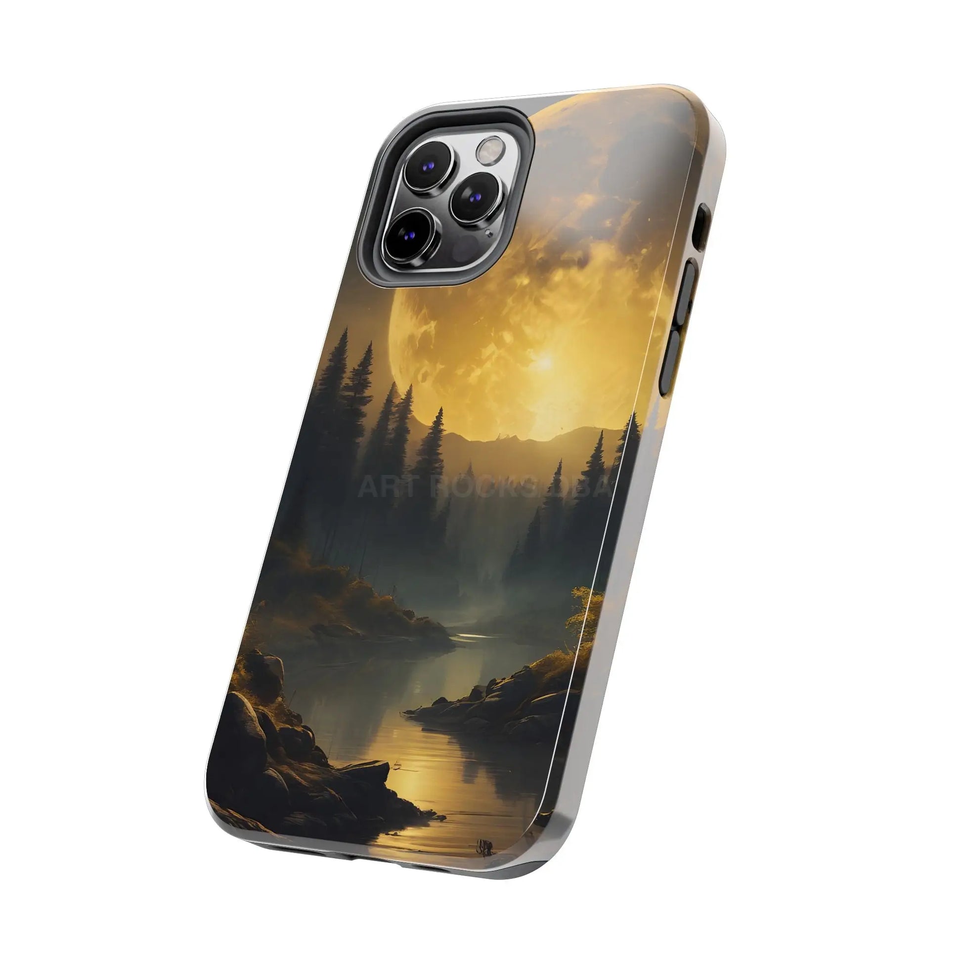 Moonlit Forest Tough Phone Cases Durable Phone Cover Nature Phone Case Unique Phone Accessories Gift for Outdoor