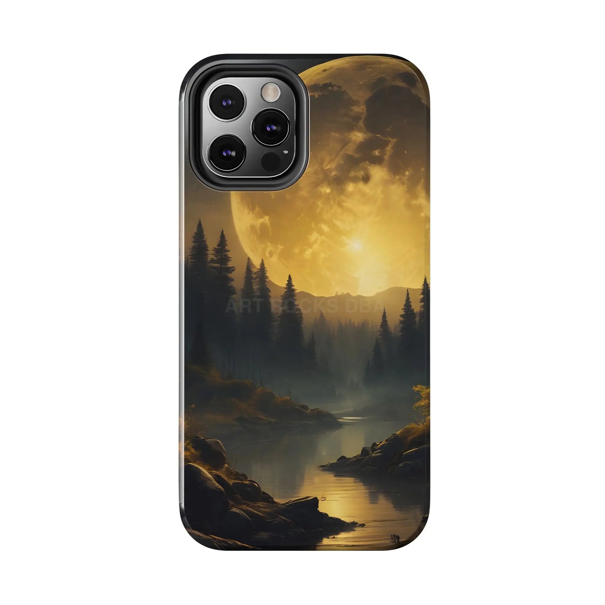 Moonlit Forest Tough Phone Cases Durable Phone Cover Nature Phone Case Unique Phone Accessories Gift for Outdoor
