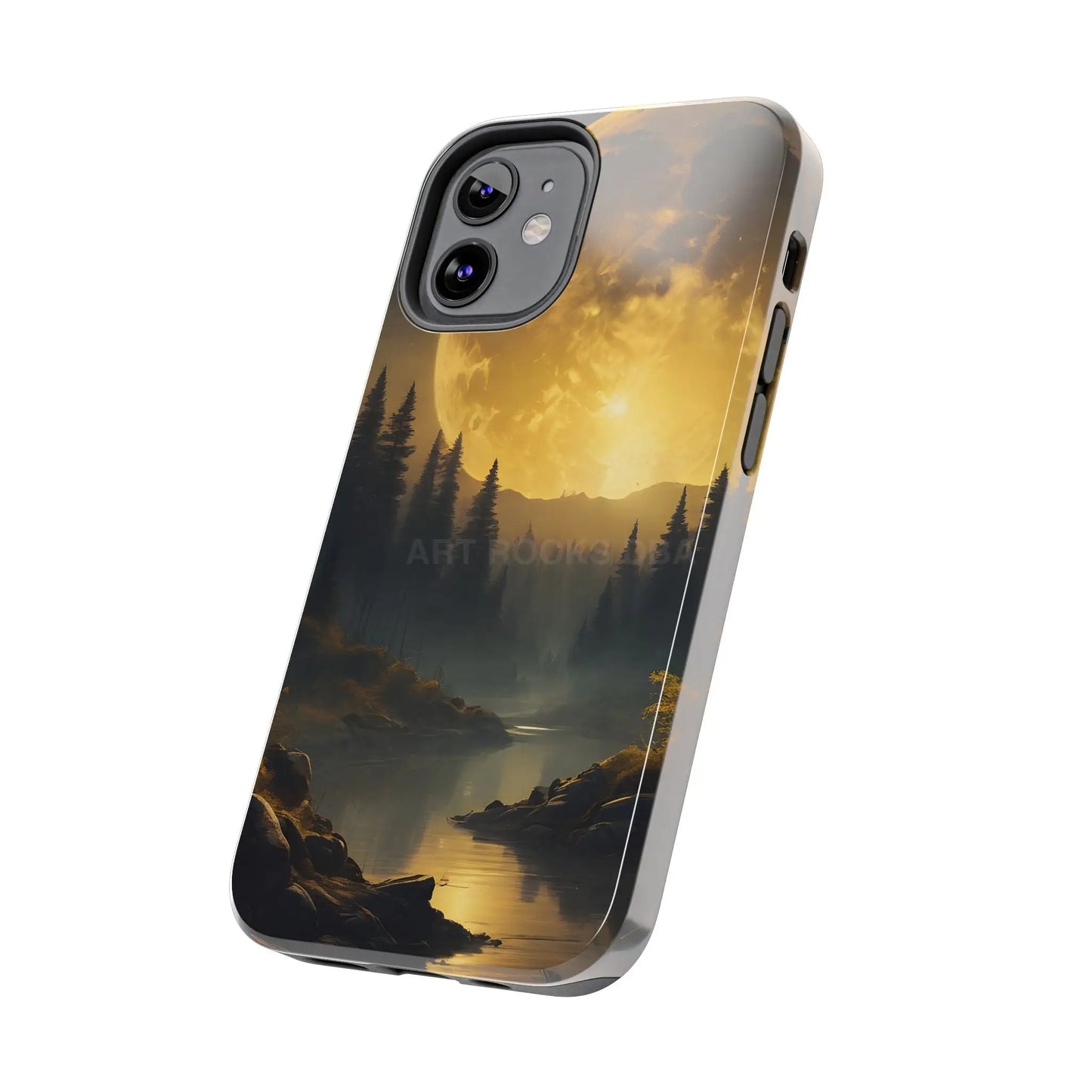 Moonlit Forest Tough Phone Cases Durable Phone Cover Nature Phone Case Unique Phone Accessories Gift for Outdoor