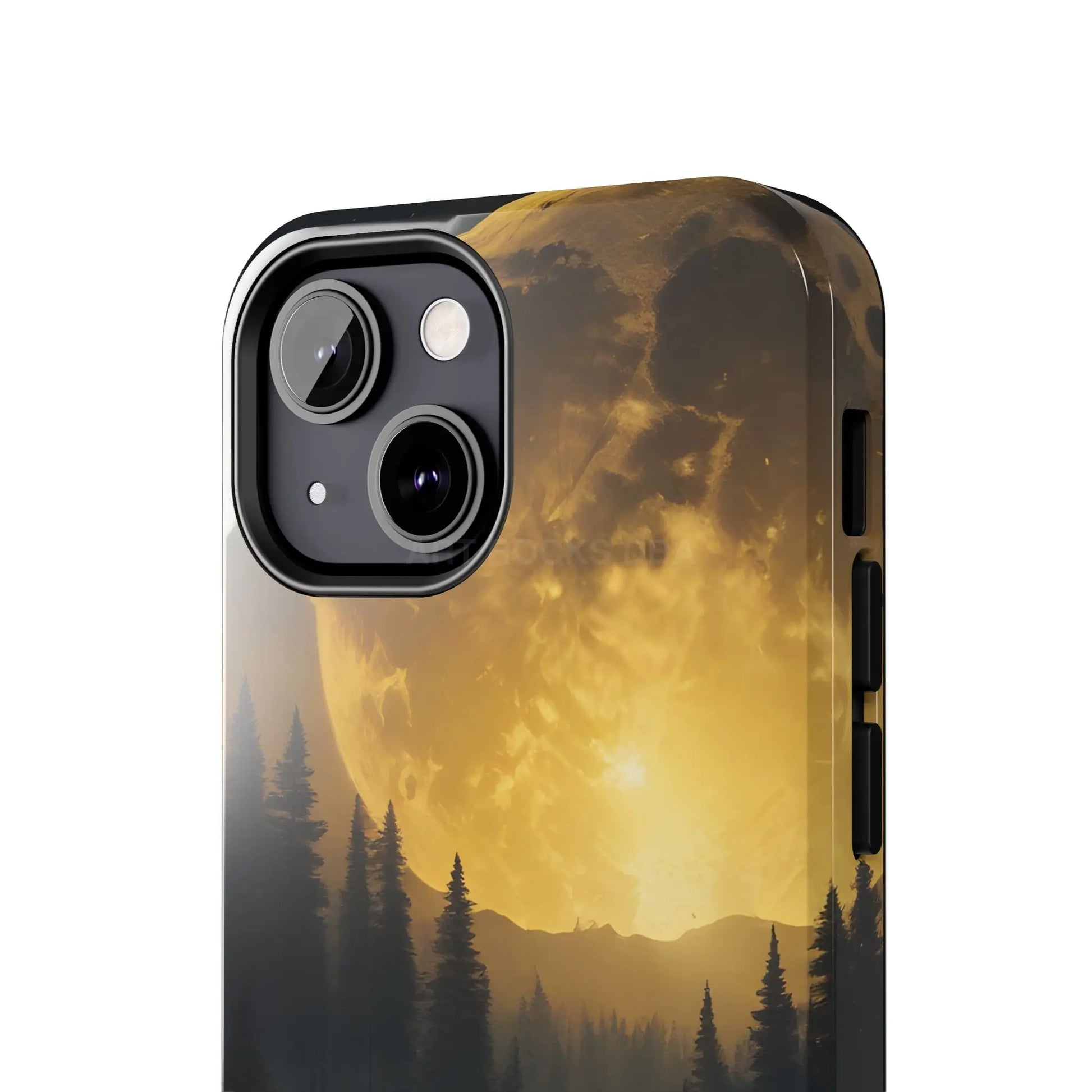 Moonlit Forest Tough Phone Cases Durable Phone Cover Nature Phone Case Unique Phone Accessories Gift for Outdoor