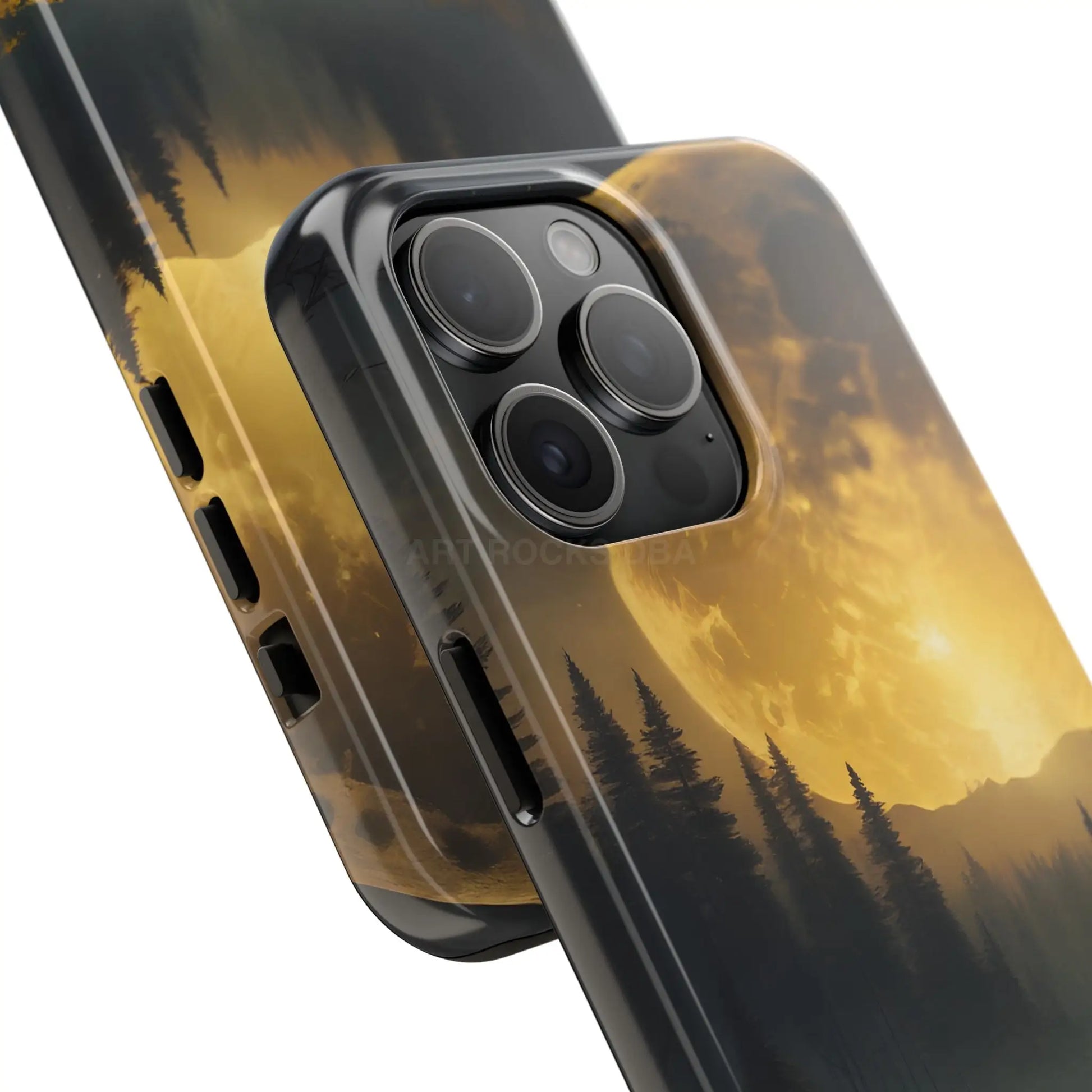 Moonlit Forest Tough Phone Cases Durable Phone Cover Nature Phone Case Unique Phone Accessories Gift for Outdoor