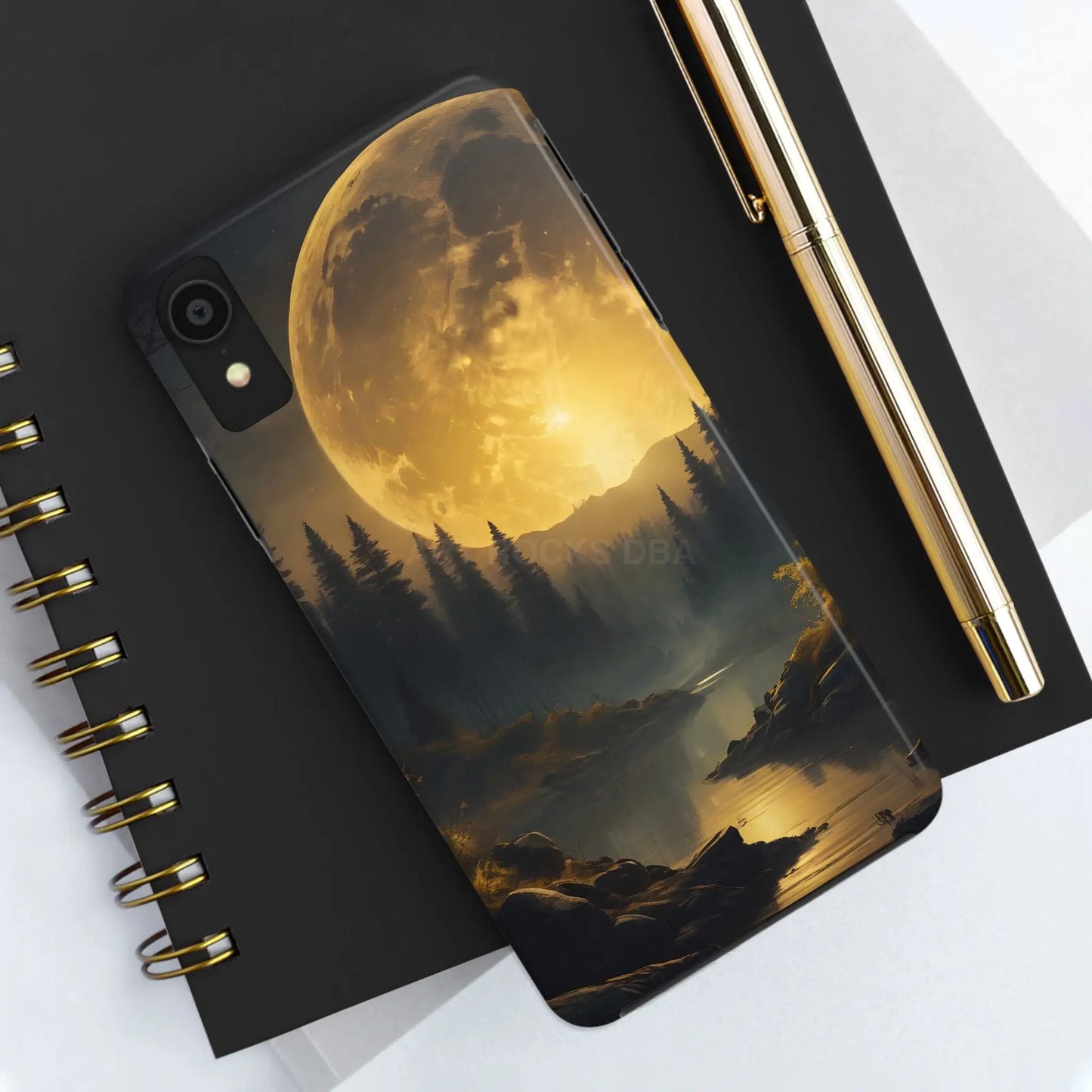 Moonlit Forest Tough Phone Cases Durable Phone Cover Nature Phone Case Unique Phone Accessories Gift for Outdoor