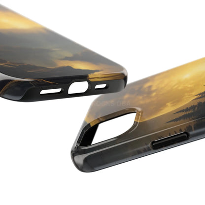 Moonlit Forest Tough Phone Cases Durable Phone Cover Nature Phone Case Unique Phone Accessories Gift for Outdoor