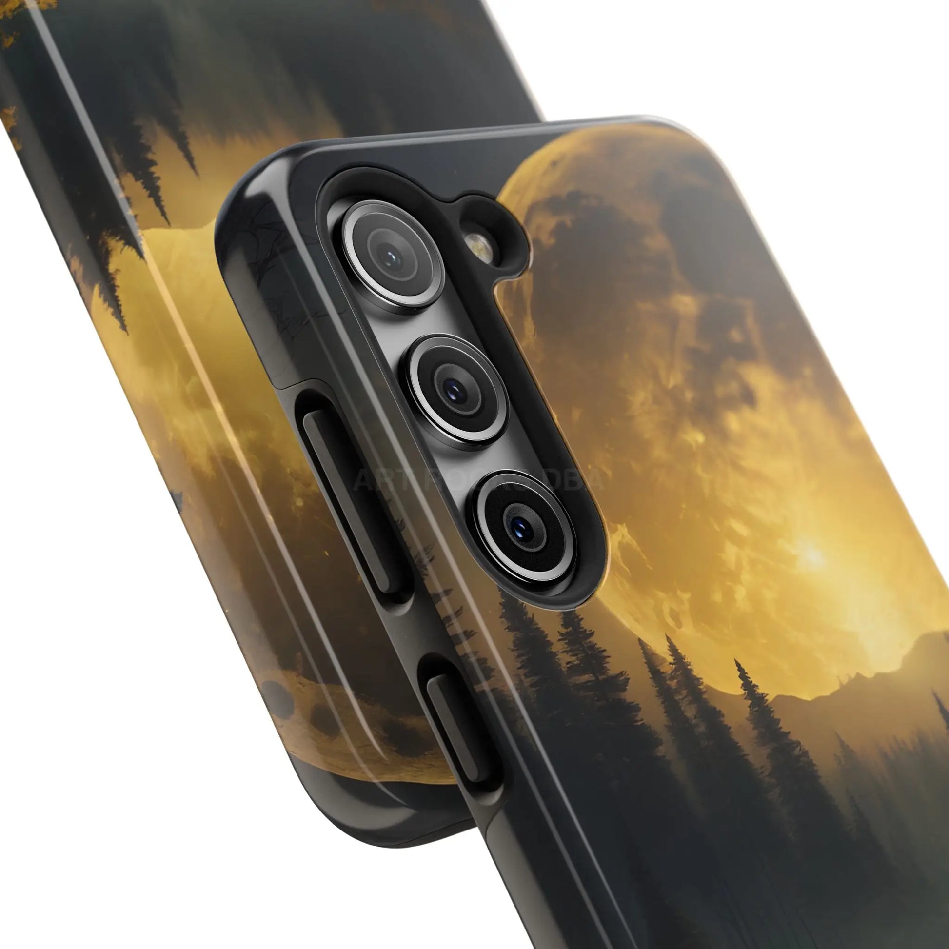 Moonlit Forest Tough Phone Cases Durable Phone Cover Nature Phone Case Unique Phone Accessories Gift for Outdoor