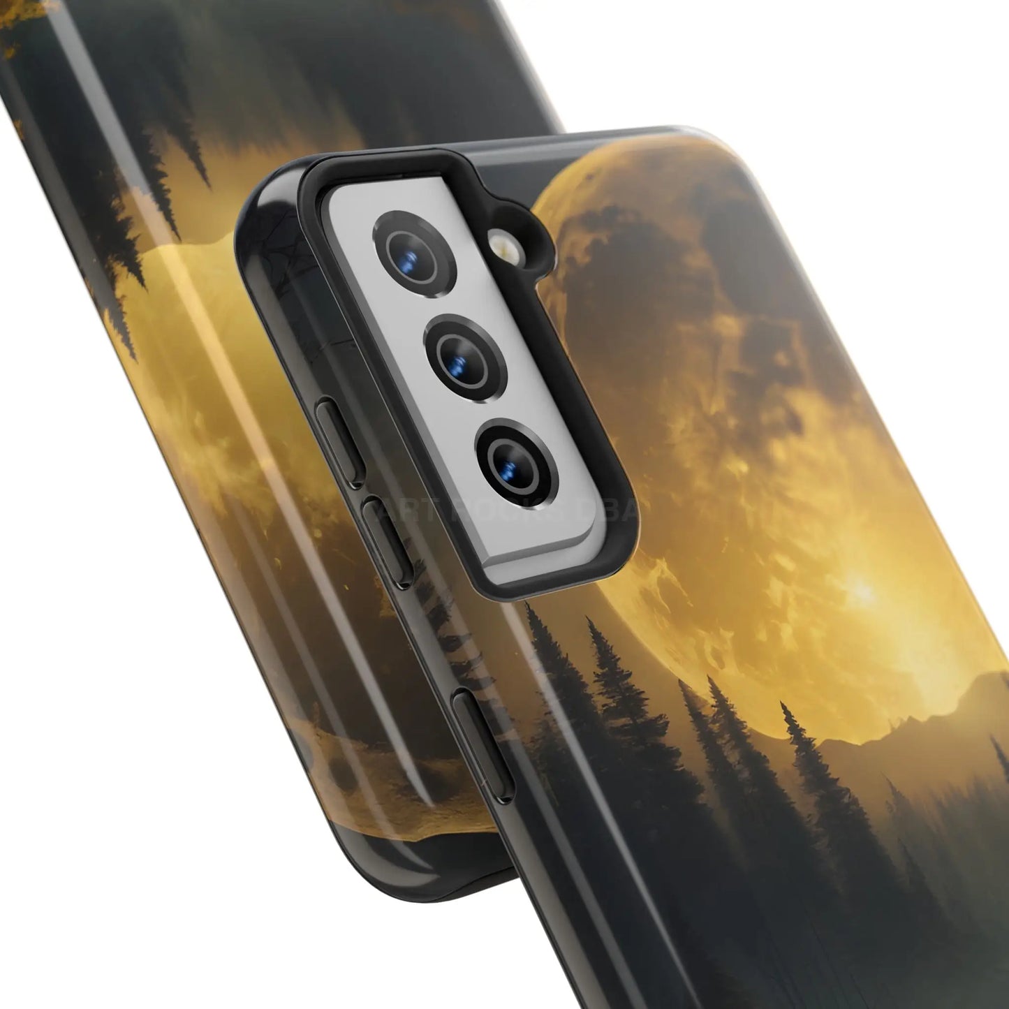 Moonlit Forest Tough Phone Cases Durable Phone Cover Nature Phone Case Unique Phone Accessories Gift for Outdoor