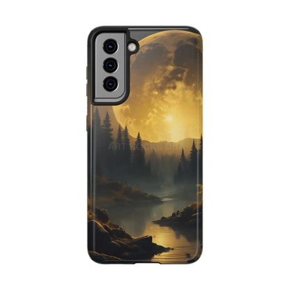 Moonlit Forest Tough Phone Cases Durable Phone Cover Nature Phone Case Unique Phone Accessories Gift for Outdoor