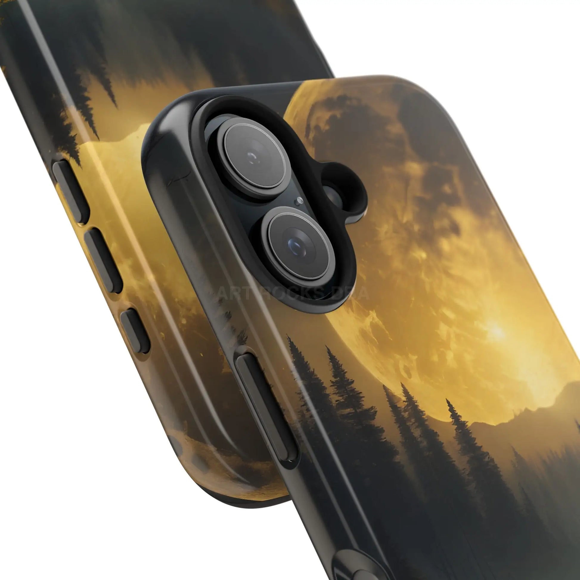 Moonlit Forest Tough Phone Cases Durable Phone Cover Nature Phone Case Unique Phone Accessories Gift for Outdoor